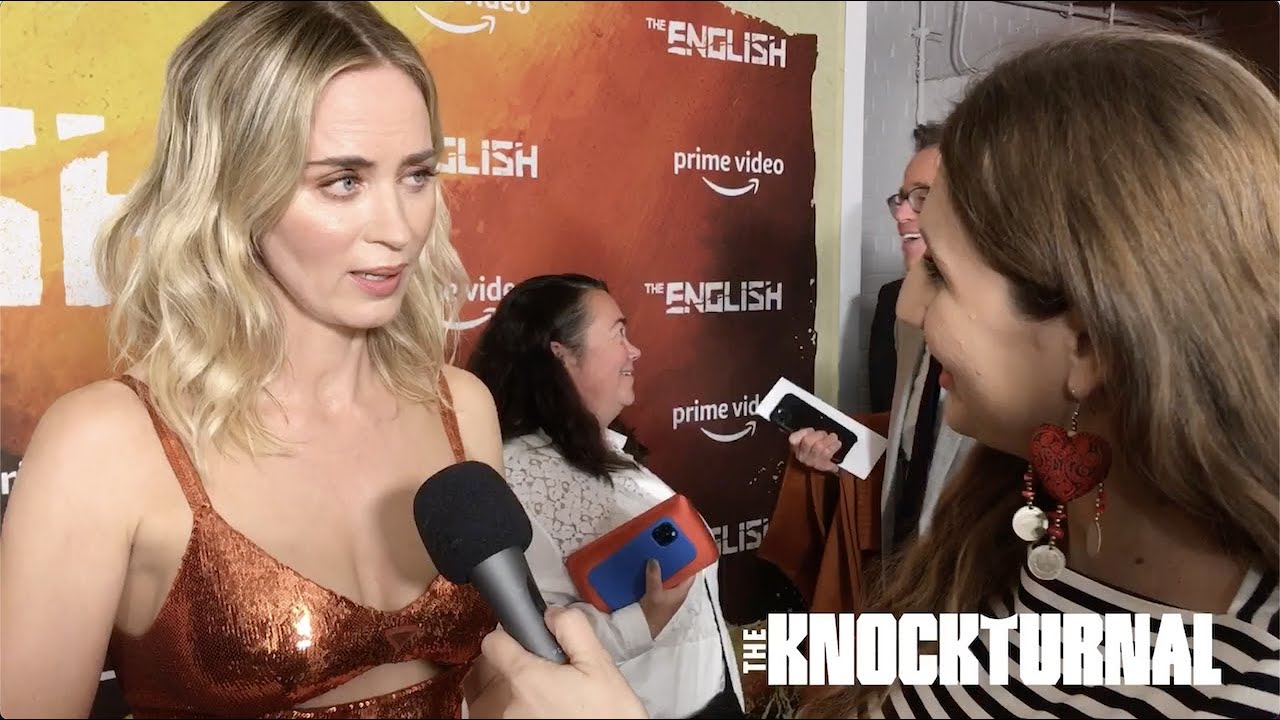 Emily Blunt, Chaske Spencer, Kimberly Guerrero & Cast Talk Amazon Prime's 'The English'