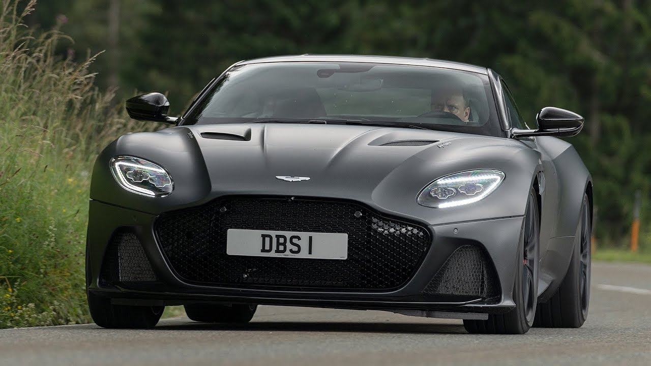 2019 Aston Martin DBS Superleggera | Satin Xenon Grey | Driving, Interior, Exterior