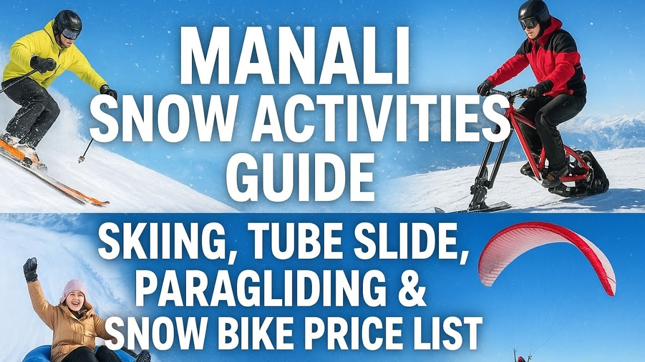 How Much Do Snow Activities in Manali ACTUALLY Cost? ❄️ Complete Manali Tour Guide!