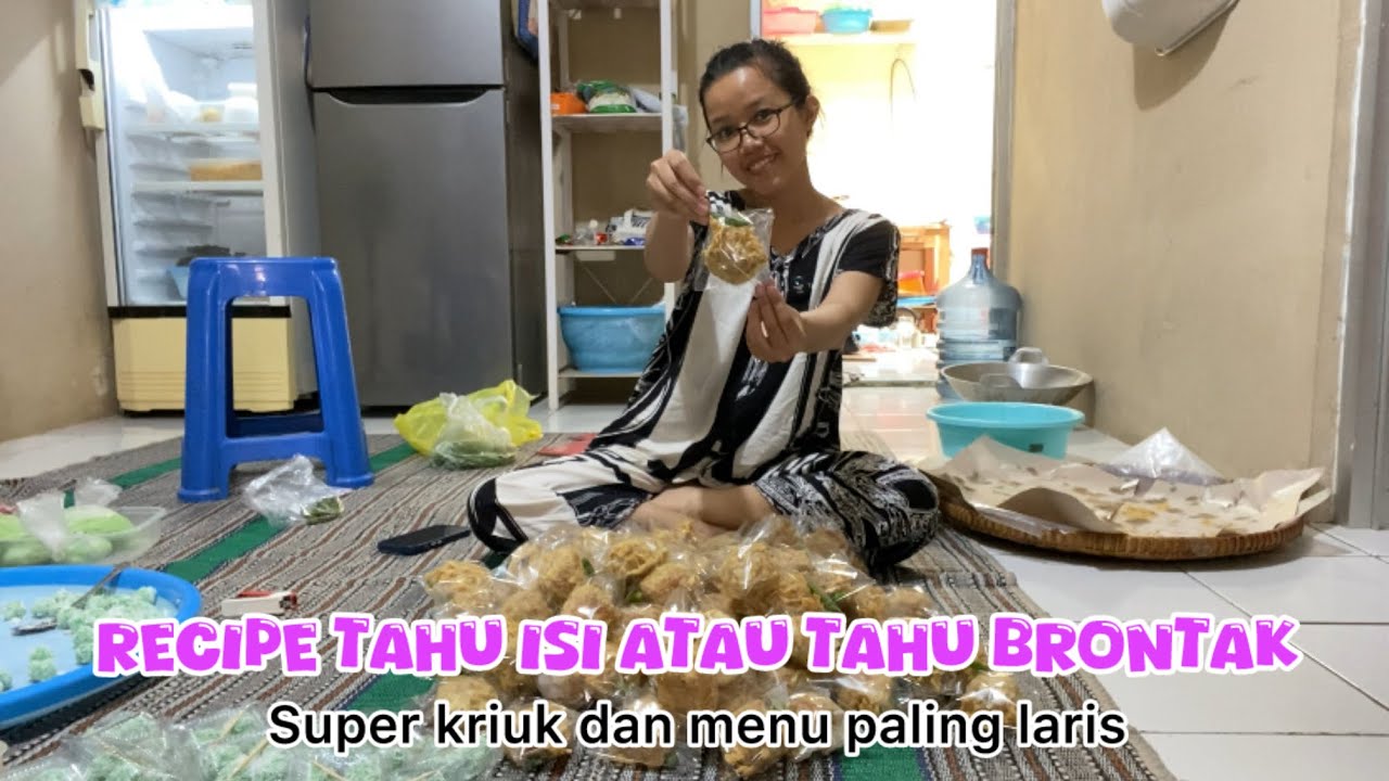 RECIPE TAHU ISI KRIUK | SALAH SATU CEMILAN YANG NGGA CUKUP MAKAN SATU