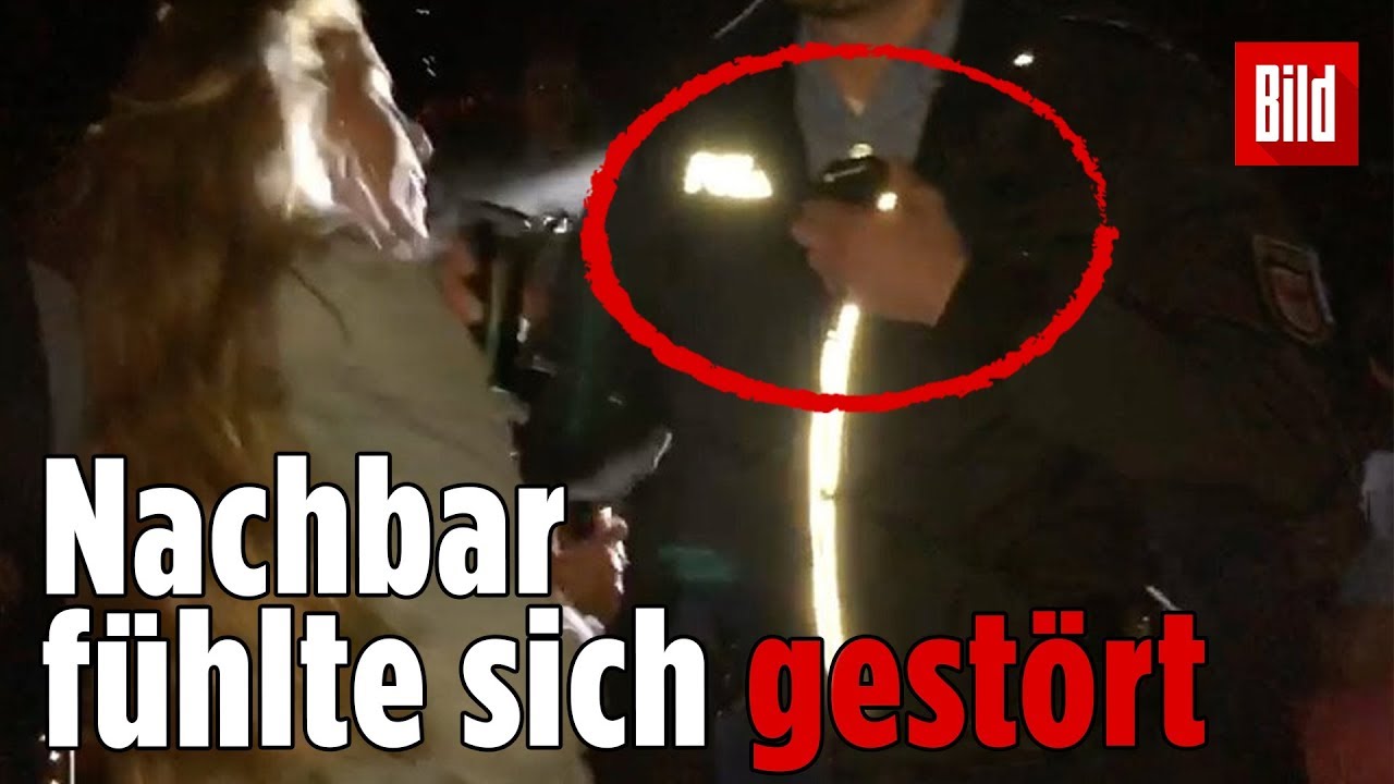 Polizei beendet Polterabend mit Pfefferspray