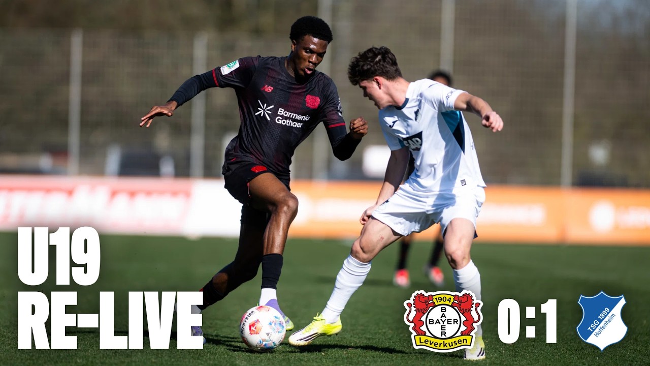 LIVE: Bayer 04 Leverkusen U19 🆚 TSG Hoffenheim U19 | DFB-Nachwuchsliga, 4. Spieltag