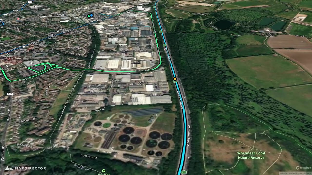 Witham Driving Test Route 5 https://drivingtestroute.com @drivingtestroute