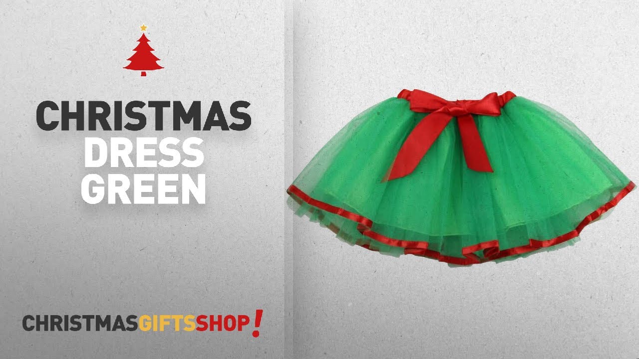 Top Christmas Dress Green Ideas: Jastore Baby Girls Layered Christmas Green Tutu Skirt Dance
