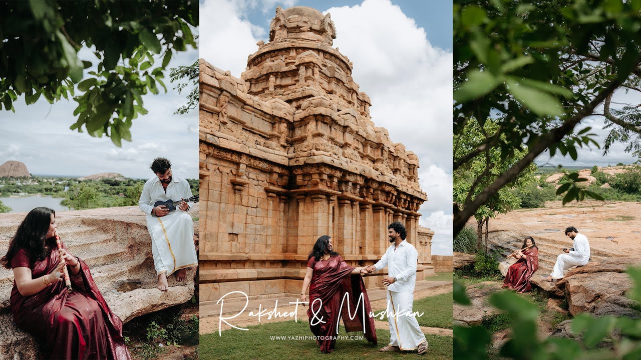 Traditional Best Pre shoot | Raksheet & Mushkan | Yazhi photography | 4K