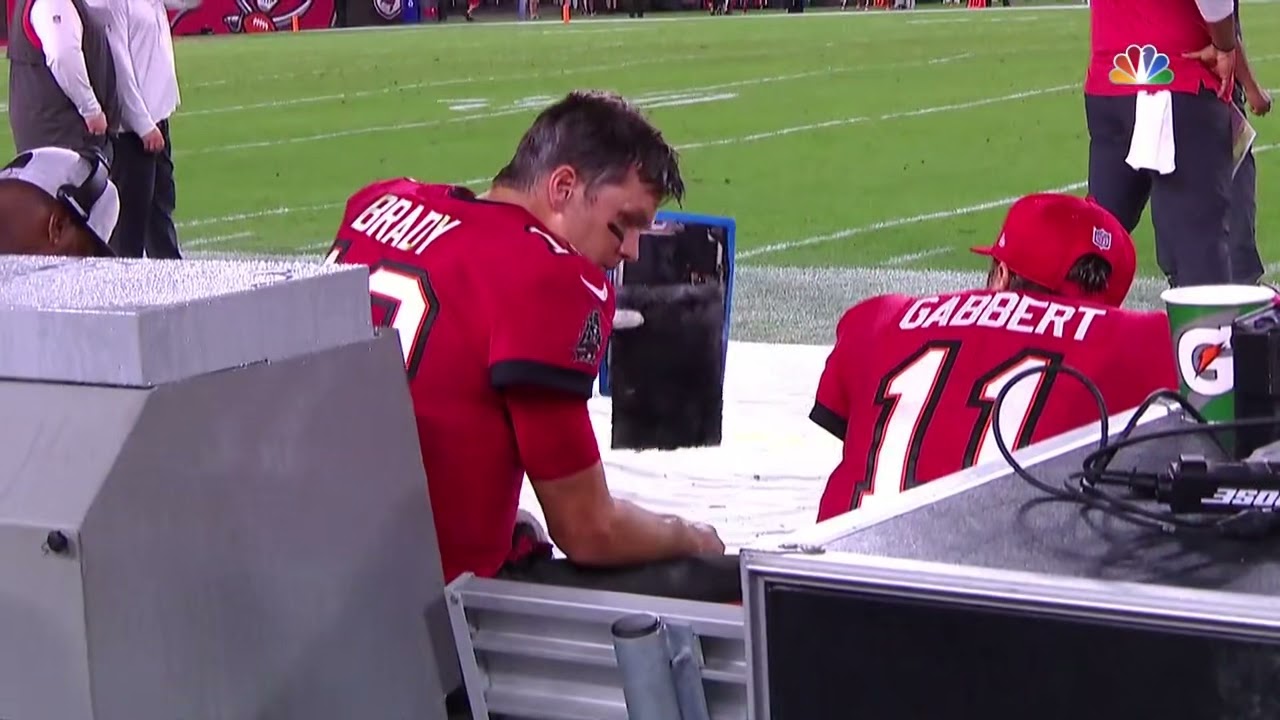 Tom Brady (PISSED) After INT & Throws Tablet 😳
