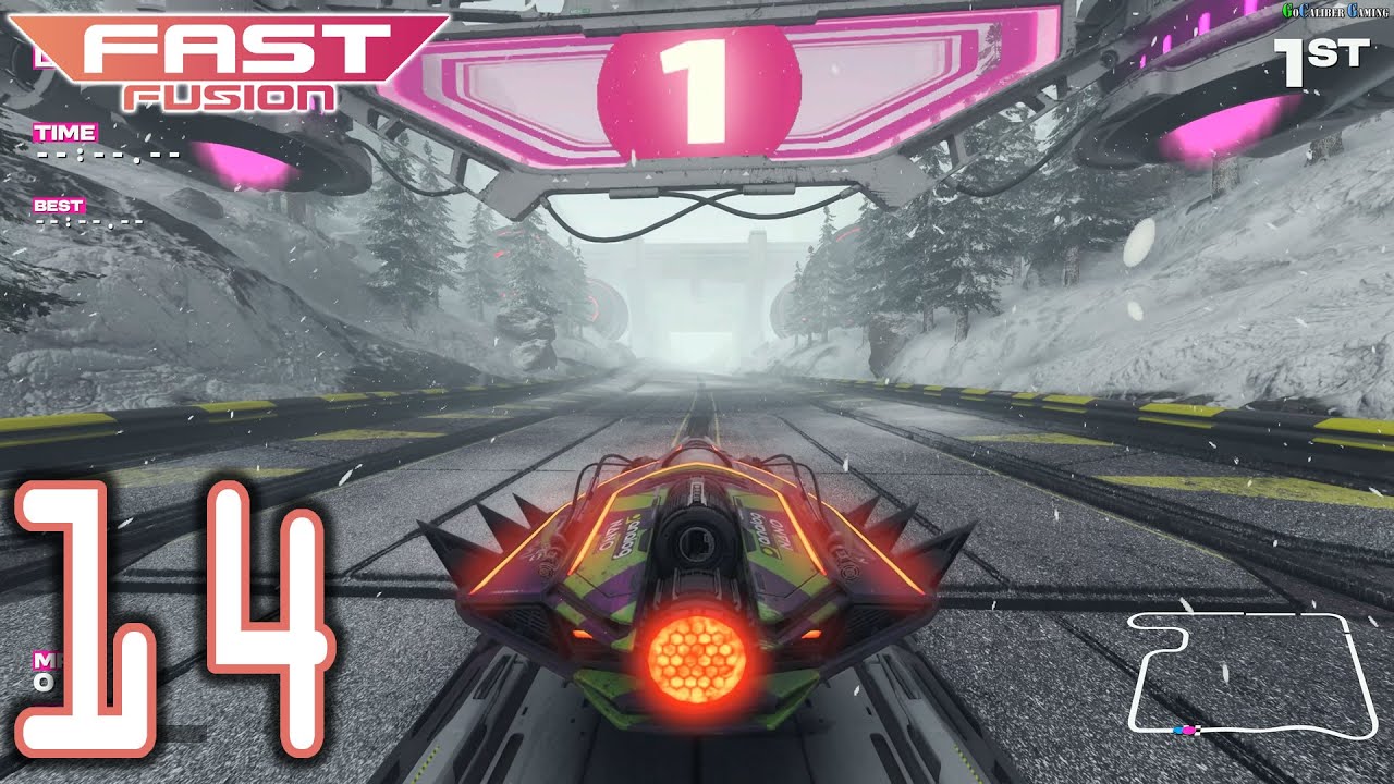 Fast Fusion SWITCH 2 4K Playthrough - Part 14 - Championship: Supersonic League - Carbium Cup