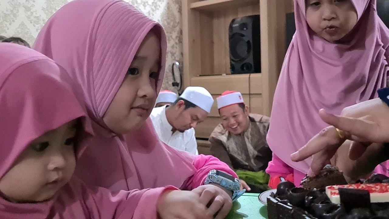 TERNYATA BEGINI ASLINYA ACARA MILLAD QEISYA 5 TAHUN 🥰