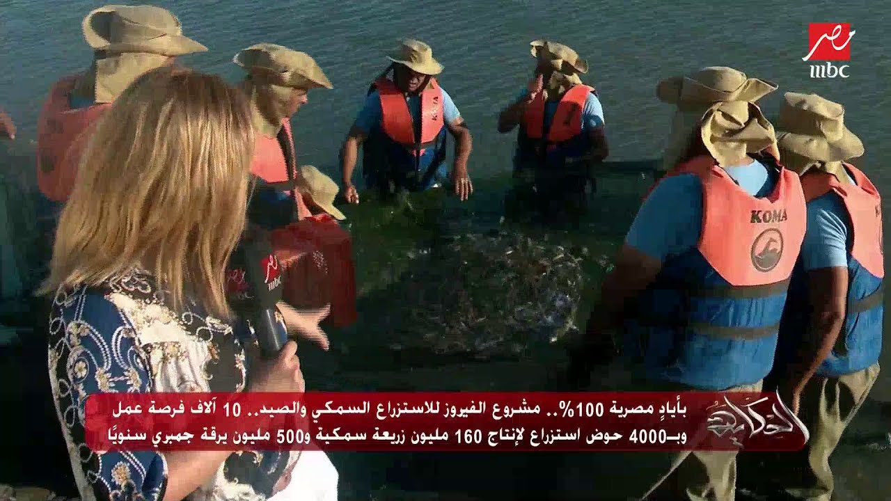 بأياد مصرية 100%.. مشروع الفيروز للاستزراع السمكي والصيد.. 10 آلاف فرصة عمل وبـ 4000 حوض استزراع