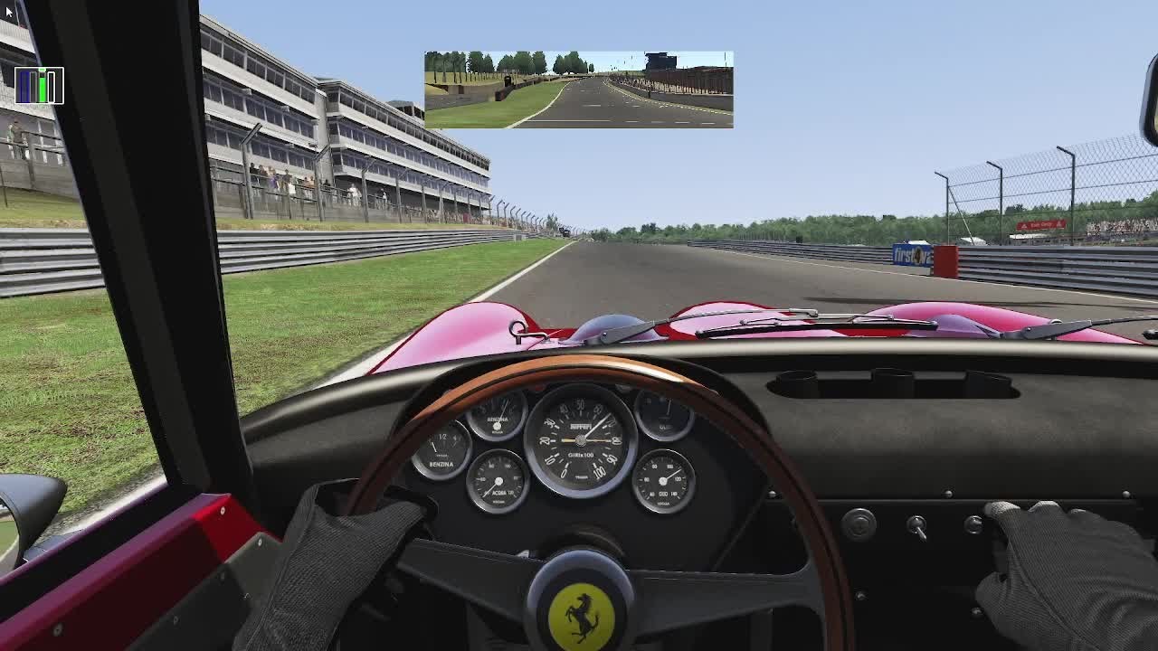 Assetto Corsa Brands Hatch - GP Ferrari 250 GTO (Dry) Track Guide (Hotlap + Telemetry)