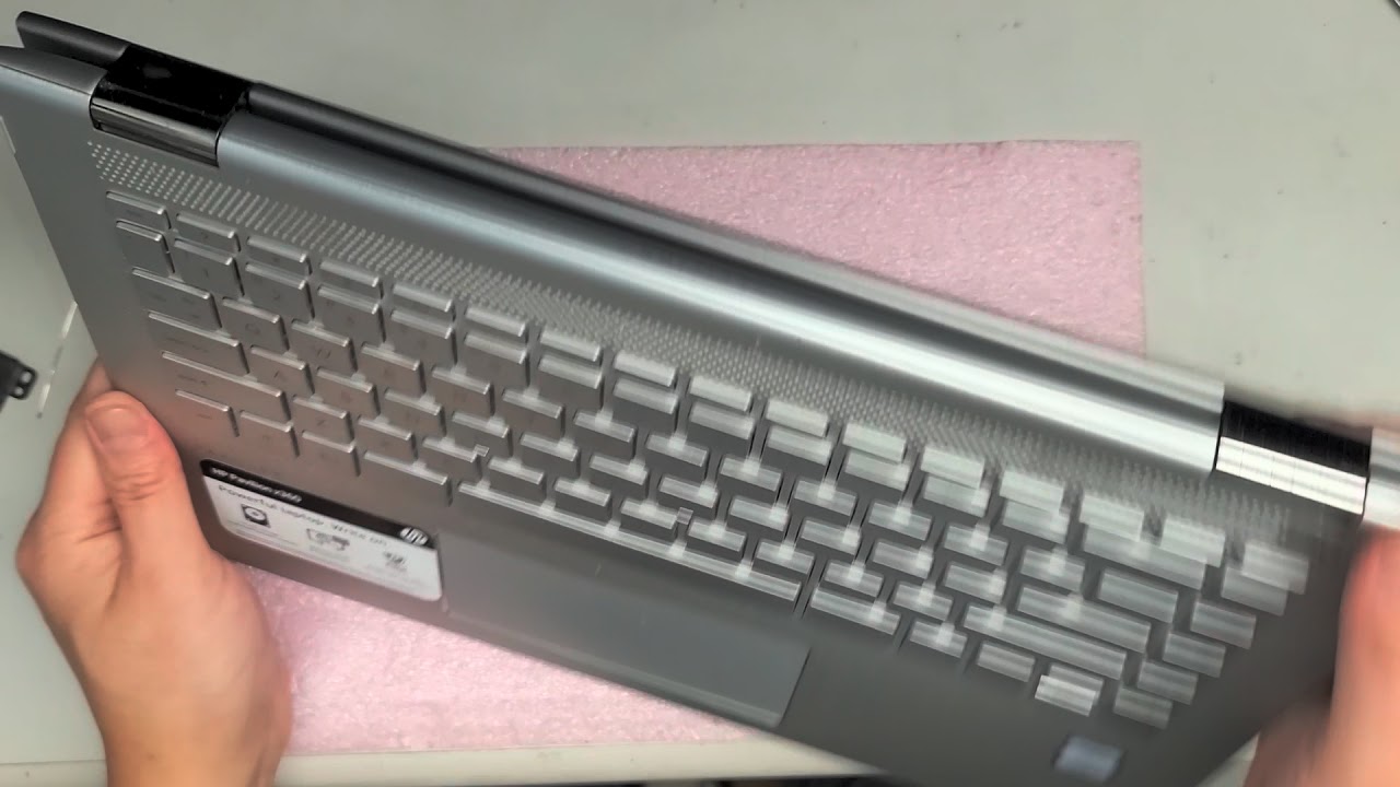 HP Pavilion x360 Convertible 14-ba253cl Disassembly Repair Battery Replacement