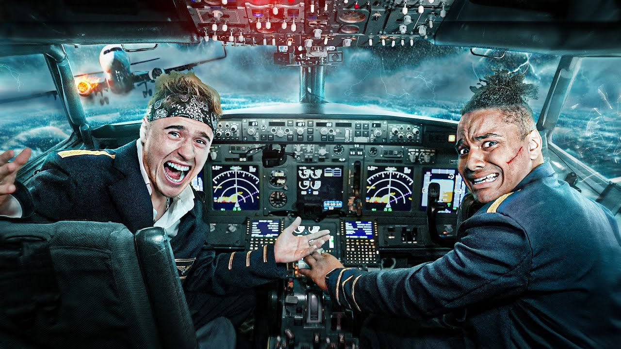 Wir sind KEINE Piloten. Müssen ein FLUGZEUG NOTLANDEN!