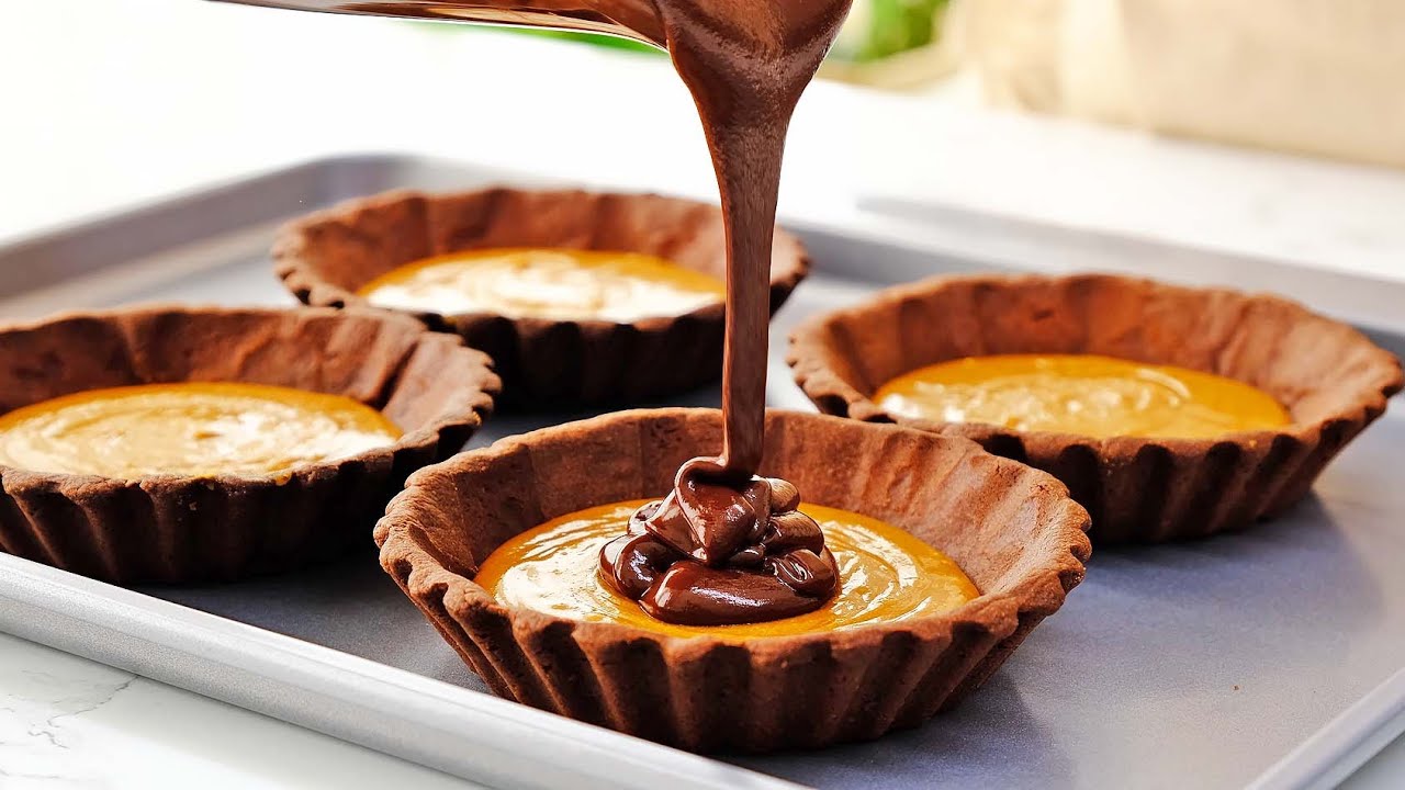 🍫🍫 Шоколадный тарт с фундуком и трюфелем