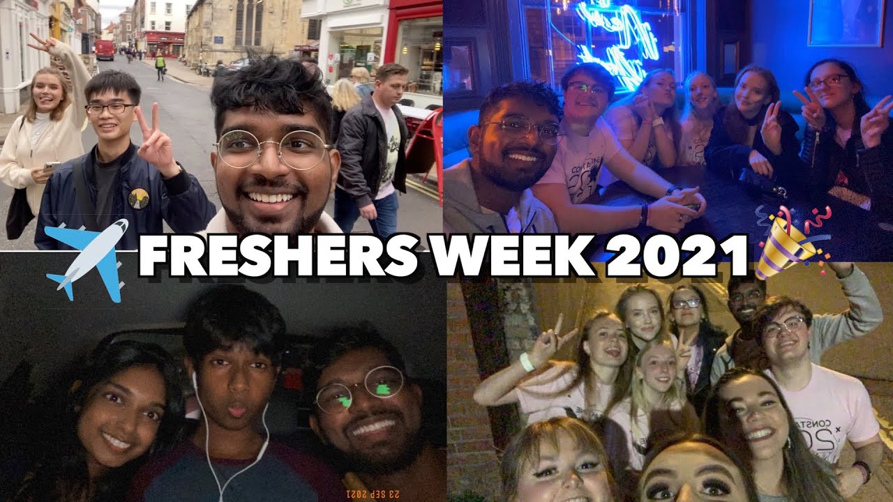 FRESHERS WEEK VLOG! (SG TO YORK)