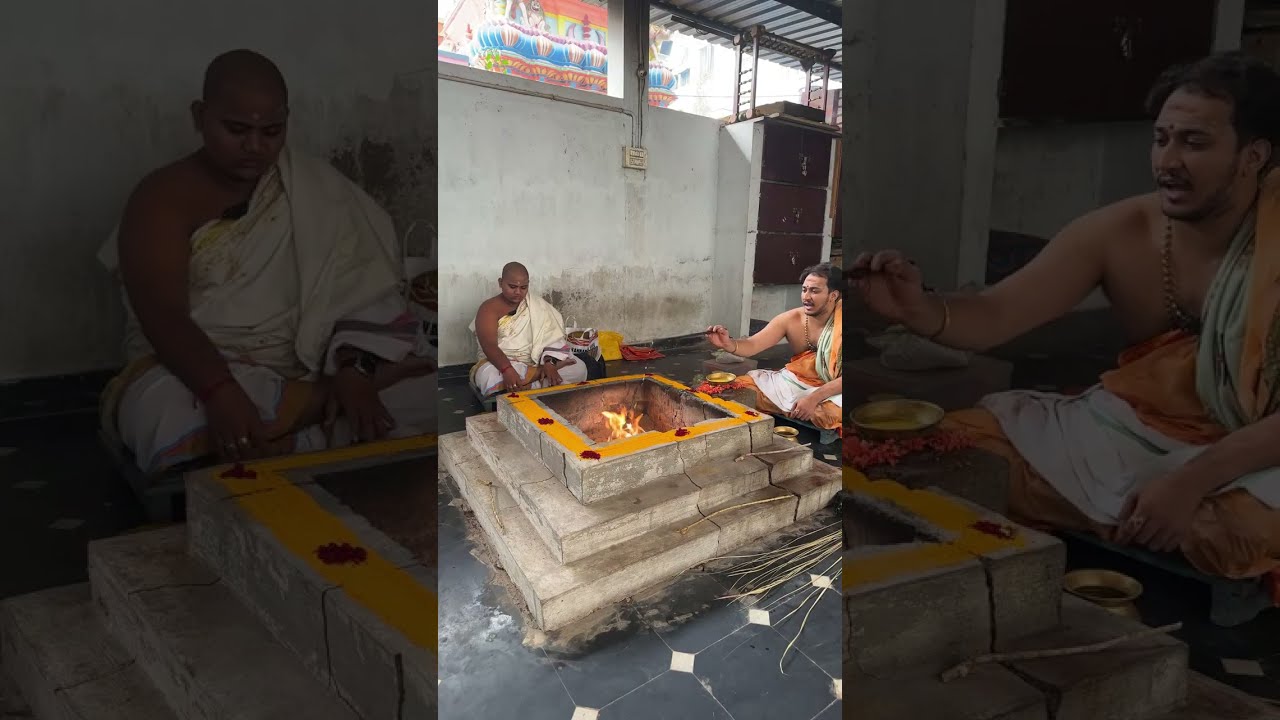 Maagha Poornima Aruna homam by Jitendra Datta Sarma & Phani kambhampaati @SriDattaVydikashala