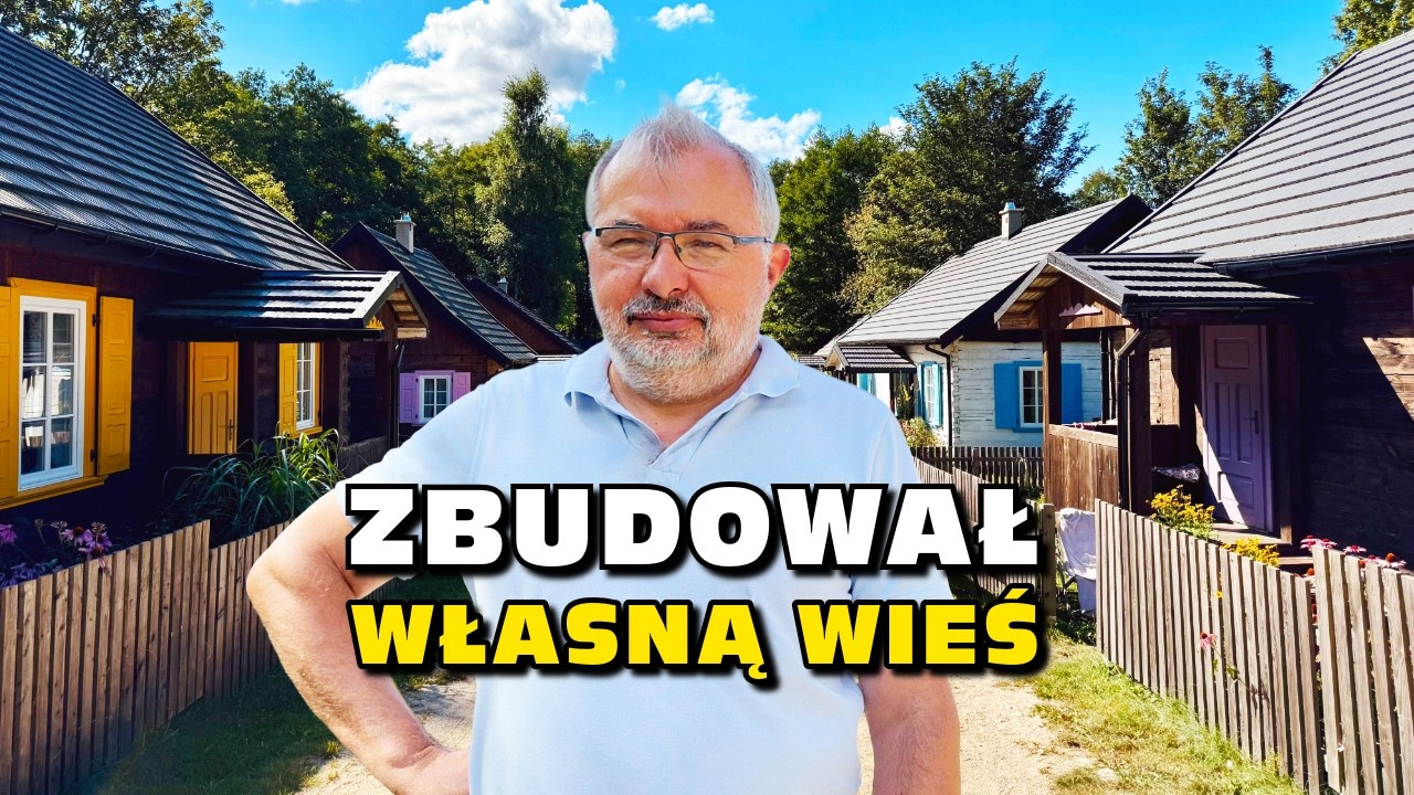 Zbudował własną wieś ze 100-letnich domów! 🏡 | Przysiółek Spore
