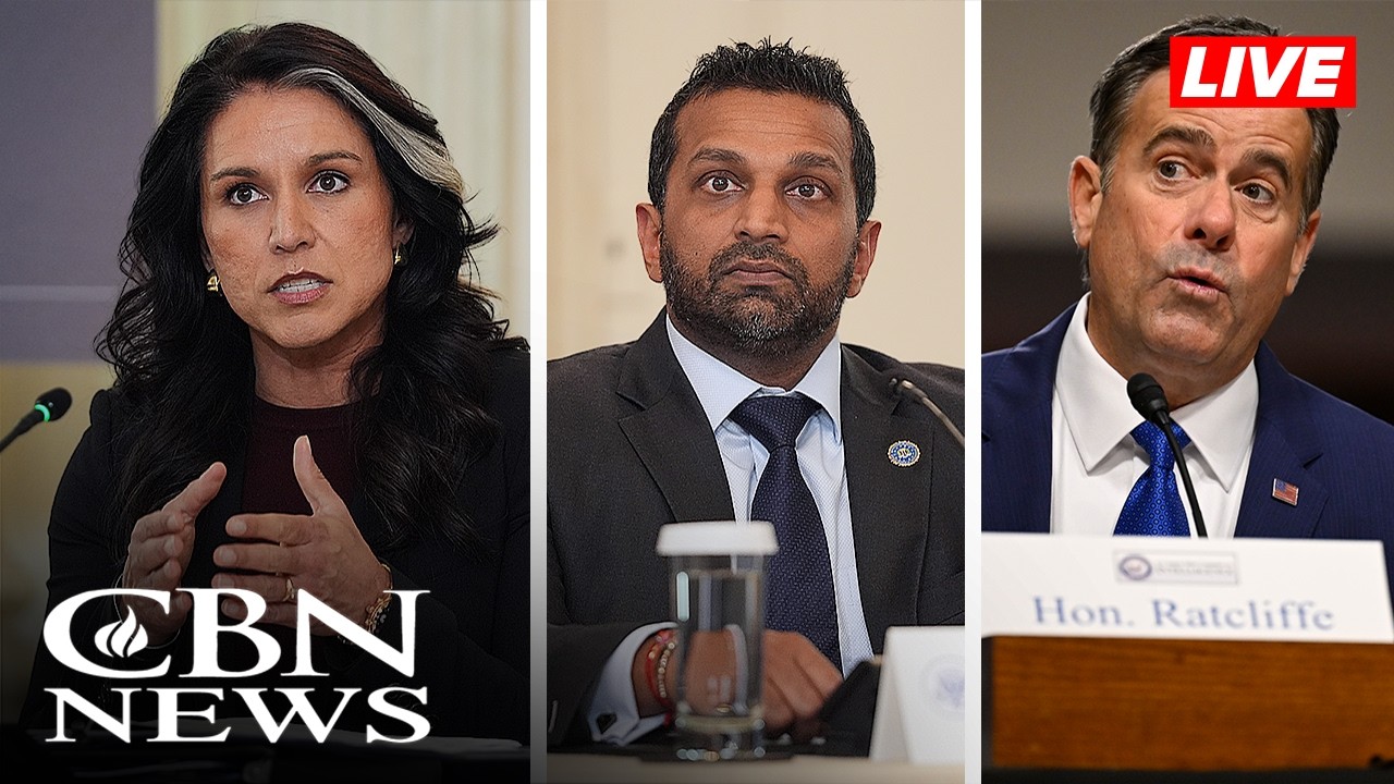 LIVE: Tulsi Gabbard, Kash Patel, John Ratcliffe and More Testify in Senate Intel Committee Hearing