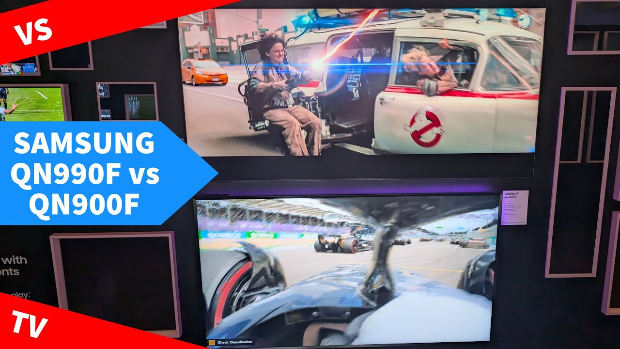 2025 Samsung QN990F vs QN900F Neo QLED 8K TV Test: Side-by-Side