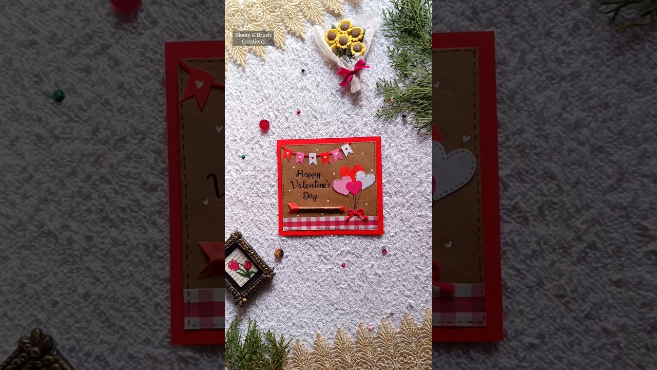 DIY Valentine's Day Card ❤। 