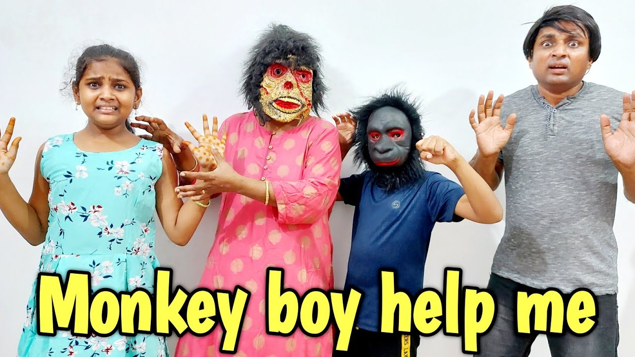 Monkey boy என்னை காப்பாத்து | comedy horror video | funny video | Prabhu Sarala lifestyle