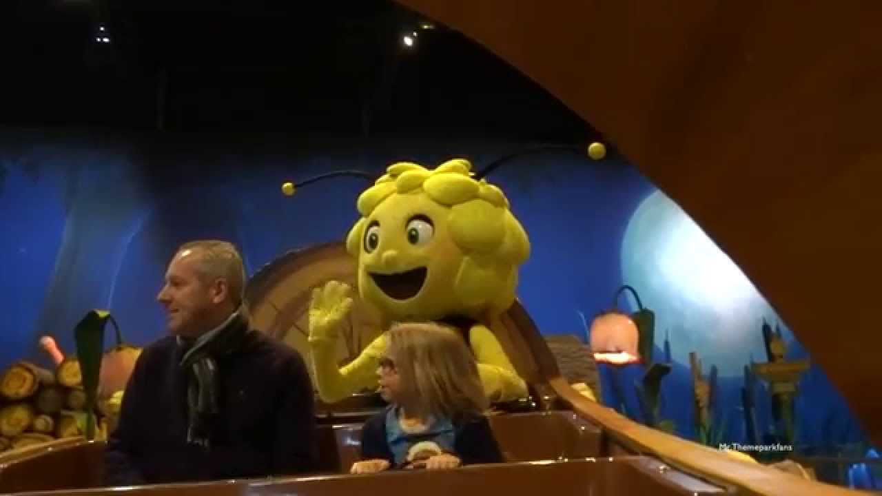 Mayaland Plopsaland 2015 maya the bee - On-ride swingboom.