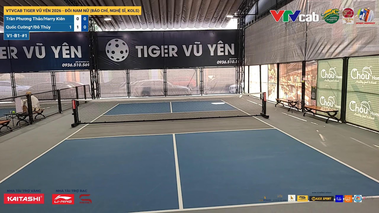 LIVE | VTVCAB TIGER VŨ YÊN 2026 - ĐÔI NAM NỮ (BÁO CHÍ, NGHỆ SĨ, KOLS) | V1-B1-#1