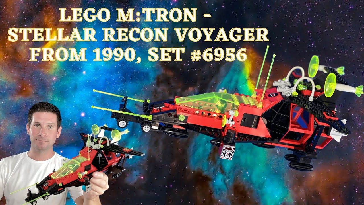 LEGO M:Tron - Stellar Recon Voyager from 1990, Set #6956