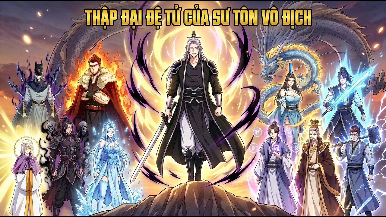 Full Bộ Truyện - Thập Hoàng Đại Đế Hoàng Đều Là Đệ Tử Của Ta - Manhua Recap