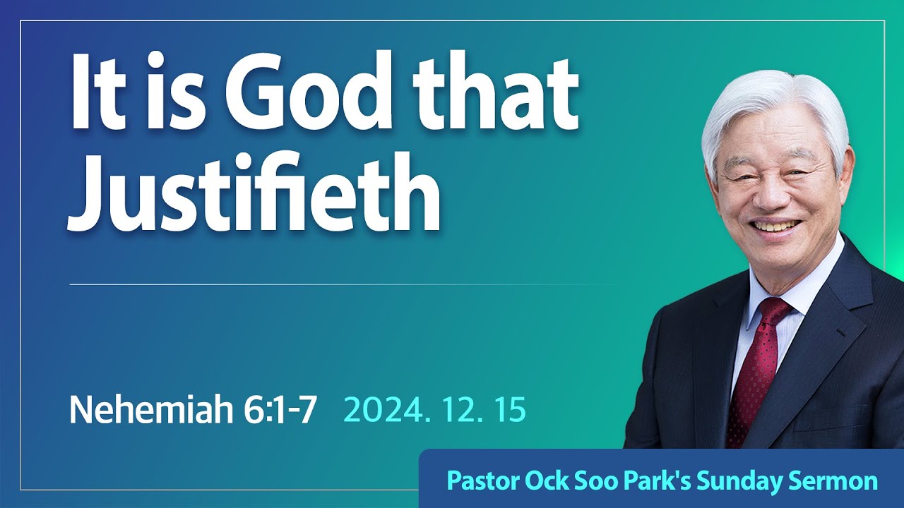 It is God that Justifieth / Good News Mission Sunday Service Live