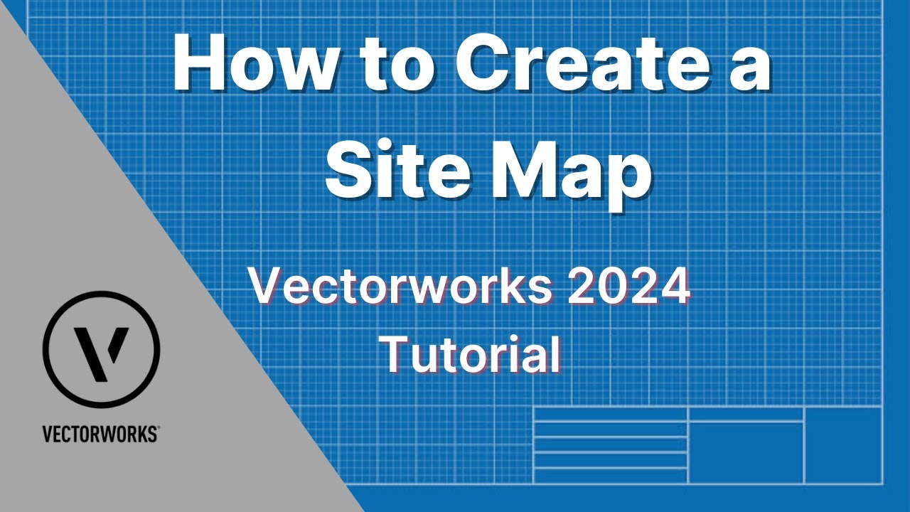 How to create a Site Map | Vectorworks 2024 Tutorial