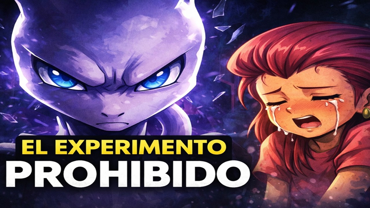 La historia más oscura de Pokémon: Mewtwo y el experimento prohibido