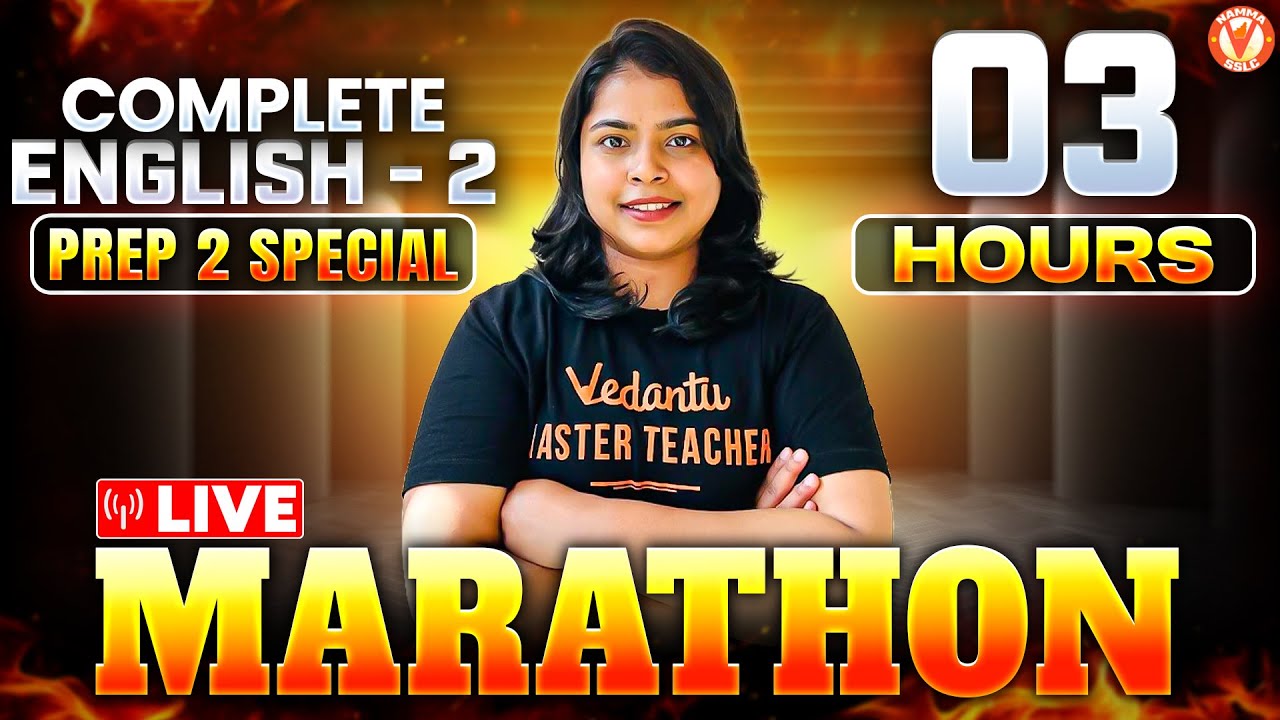 Complete English-2 in 3 hrs | Preparatory-2 Special | Rithika Mam