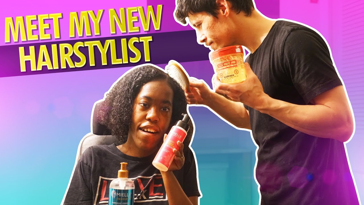 HUSBAND DOES MY NATURAL HAIR! | GOOD IDEA??