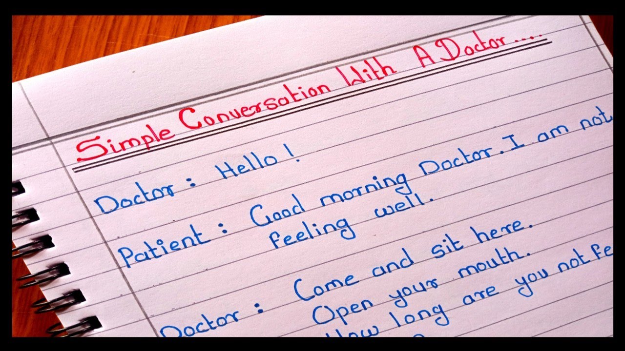 Simple English Conversation Between Doctor👨‍⚕ and Patient | Dialogue Between Doctor And Patient