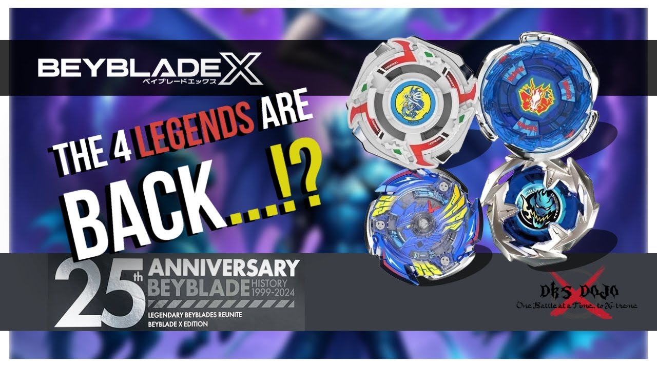 You MUST buy this set if you love Beyblade | 25th Anniversary Set