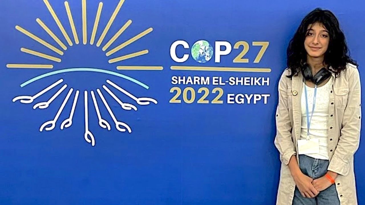 Sophia Mathur: Egyptian Youth Climate Activist - Sudbury, Ontario, Canada, 
