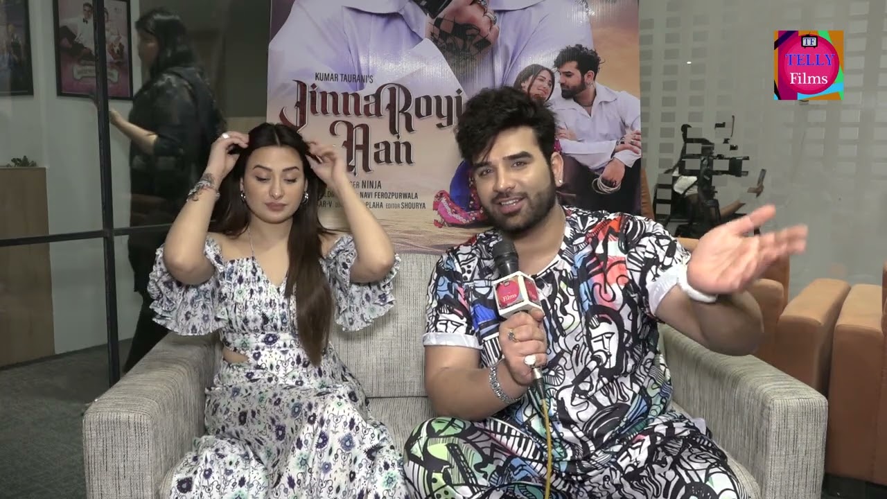 Paras Chhabra & Mahira Sharma Exclusive Interview For Jinna Royi Aan Latest Punjabi Songs 2022