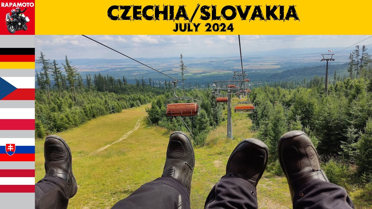 Tschechien/Slowakei mit dem Motorrad – Juli 2024