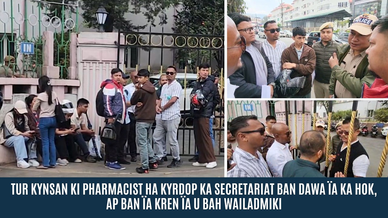 TUR KYNSAN KI PHARMACIST HA KYRDOP SECRETARIAT BAN DAWA &Iuml;A KA HOK, AP  &Iuml;A KREN &Iuml;A U BAH WAILADMIKI
