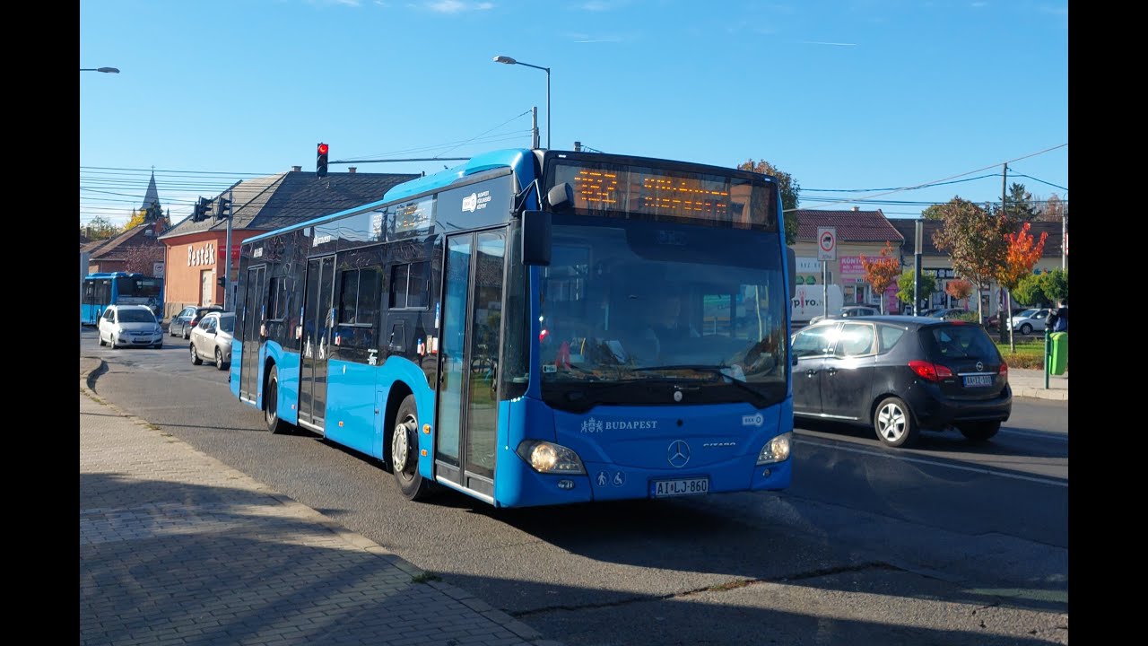 Budapest, 282E busz Kőbánya-Kispest M- Szarvas csárda tér | Mercedes-Benz Citaro C2-S1, AI-LJ-860
