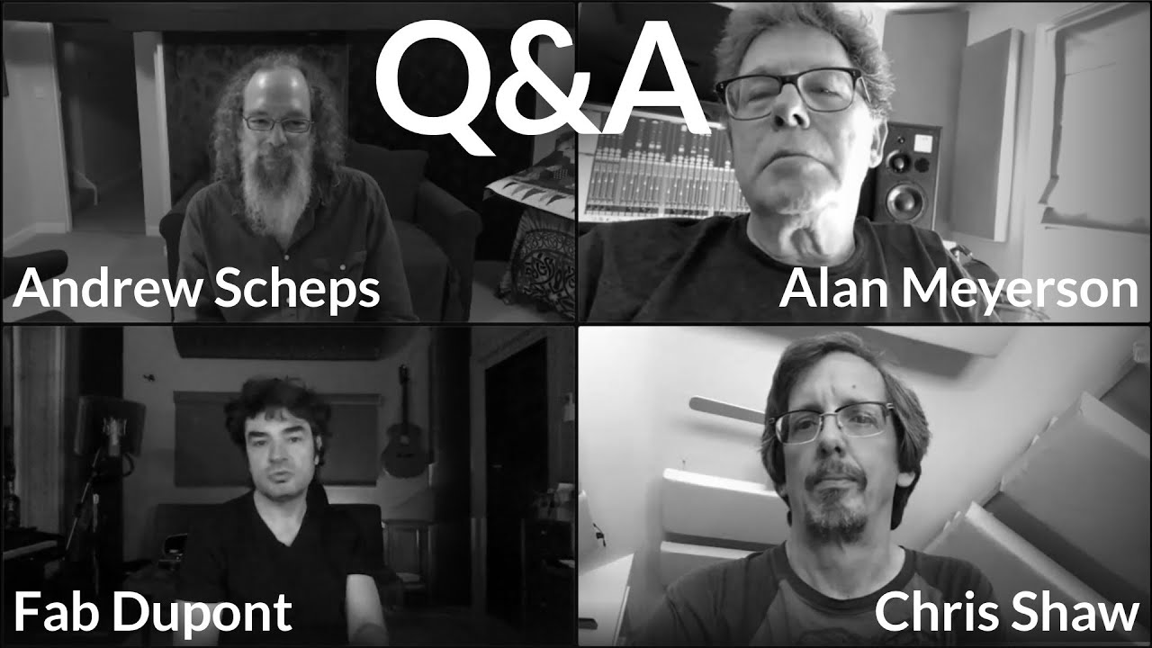 Puremix Mentors | Live Q&A Session | 6 Geeks Apart (ft. Andrew Scheps)