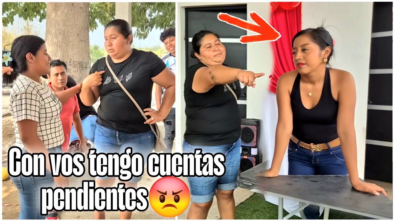 Chentona queria Vɛrgiar a la Hermana de Roma |en pleno Video le dijo toda sus verdades en sus caras