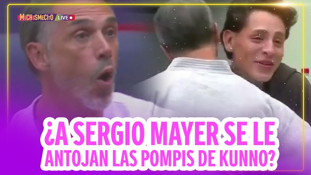 ¿A Sergio Mayer se le antojan las pompis de Kunno? / MICHISMECITO