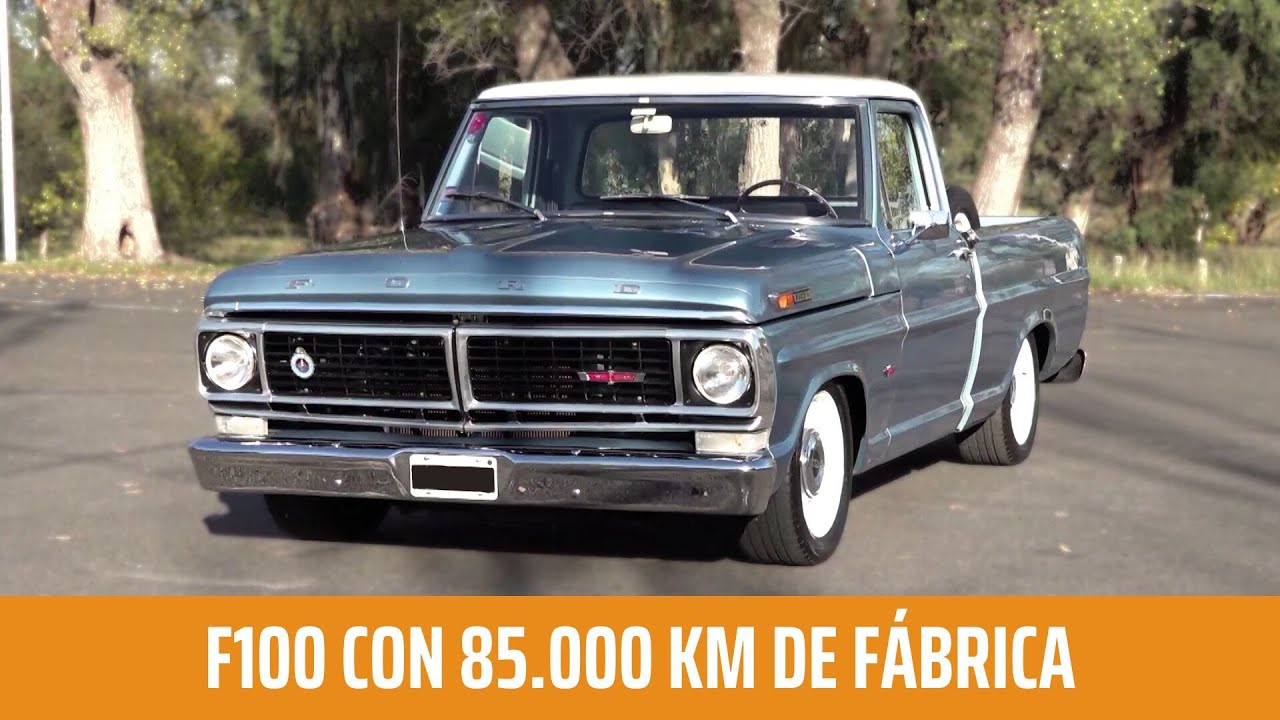 F100 PUNTA DIAMANTE 1972 con V8 ORIGINAL, tablero de camión y más | #GarageTv