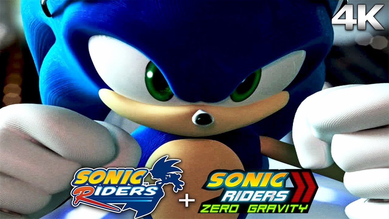 SONIC RIDERS + ZERO GRAVITY All Cutscenes (Graphics Mod) Full Game Movie 4K 60FPS Ultra HD