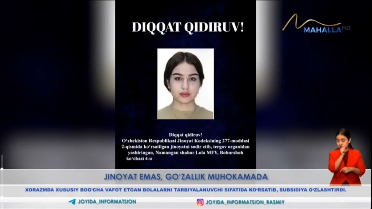 Jinoyat emas, go'zallik muhokamada (Namangan)