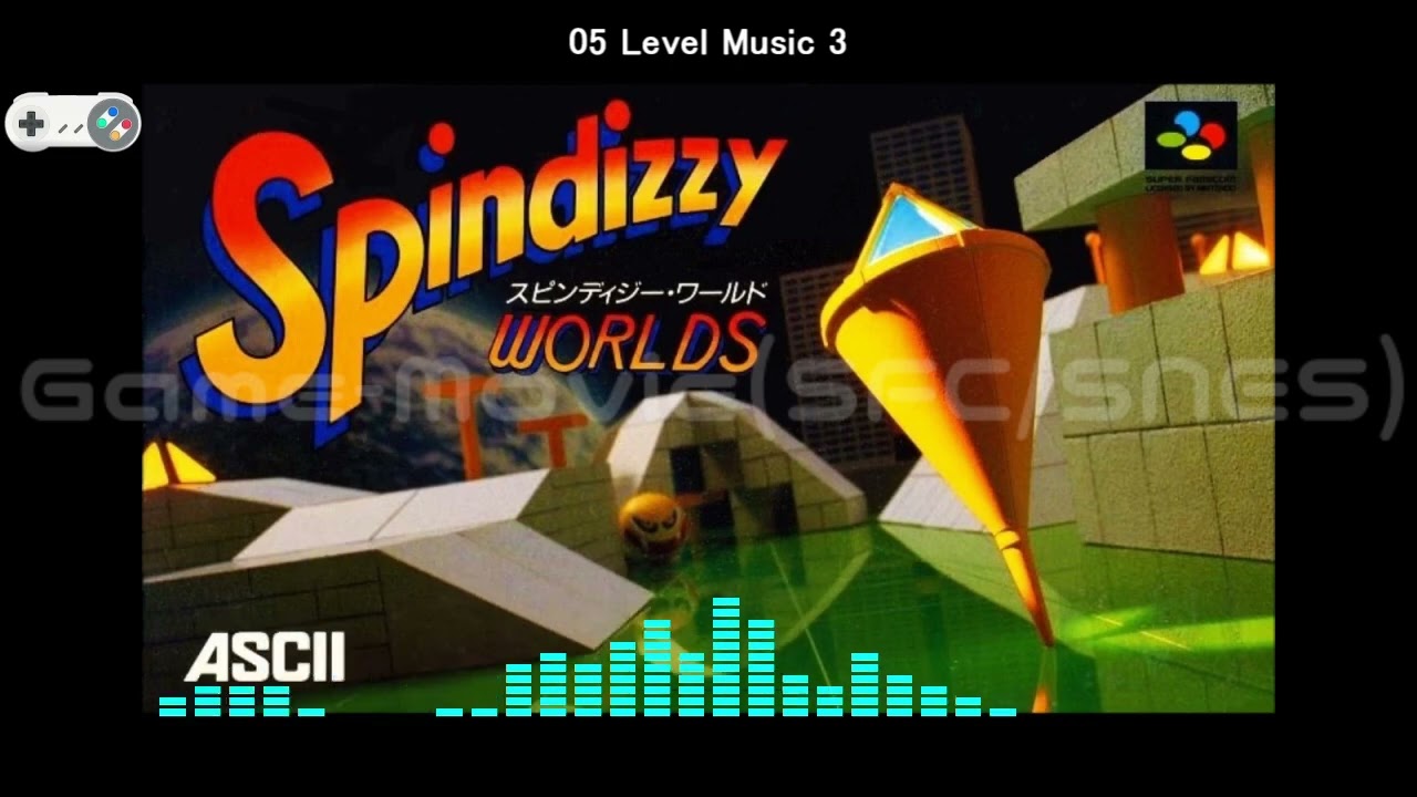 (SFC/SNES)スピンディジー・ワールド/Spindizzy Worlds-Soundtrack