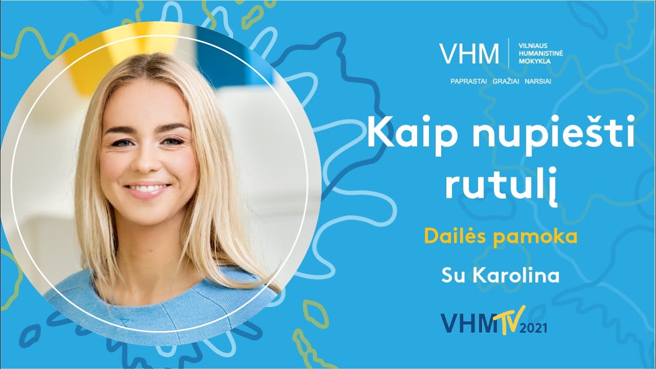 Kaip nupiešti rutulį | Dailės pamoka (1-6 kl.)