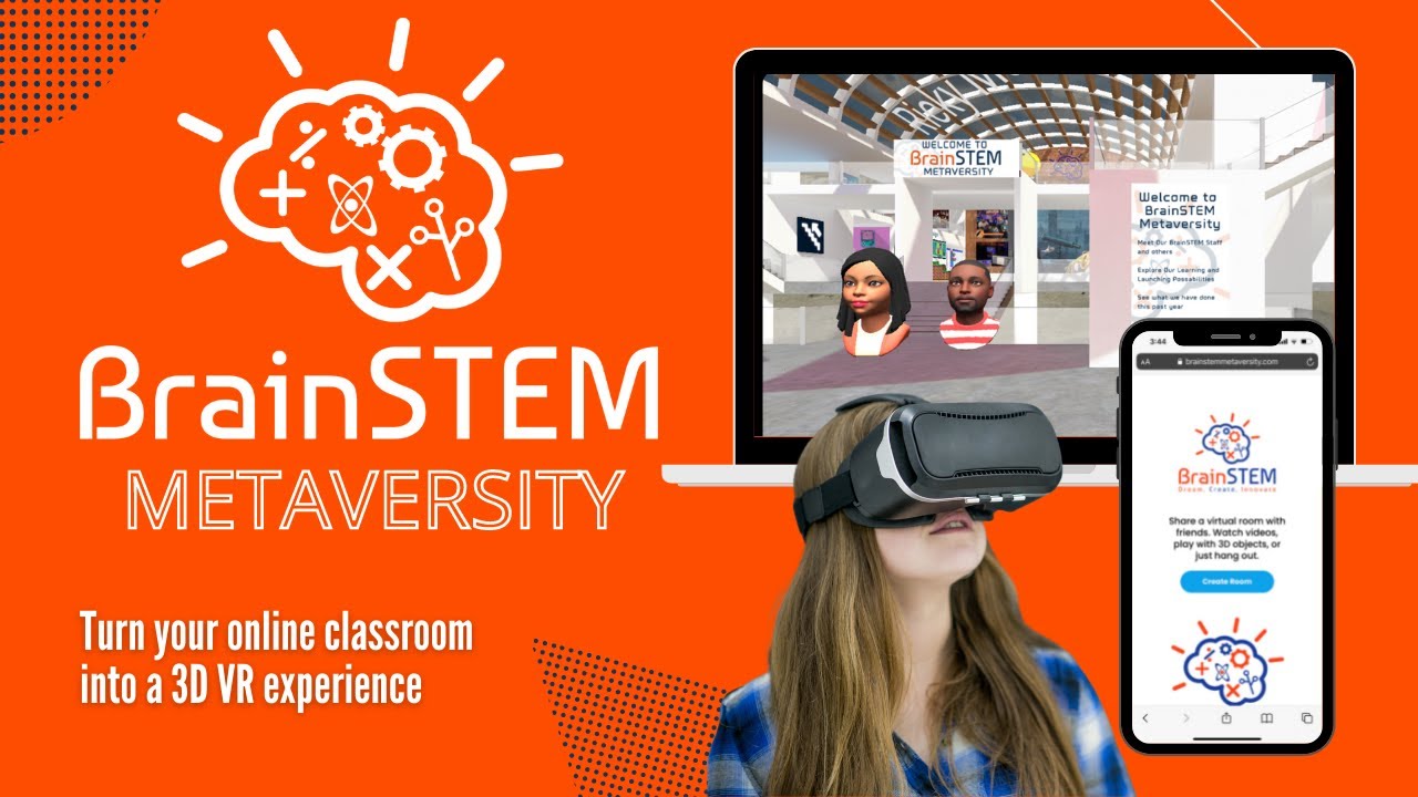 BrainSTEM Metaversity 3D VR Classroom