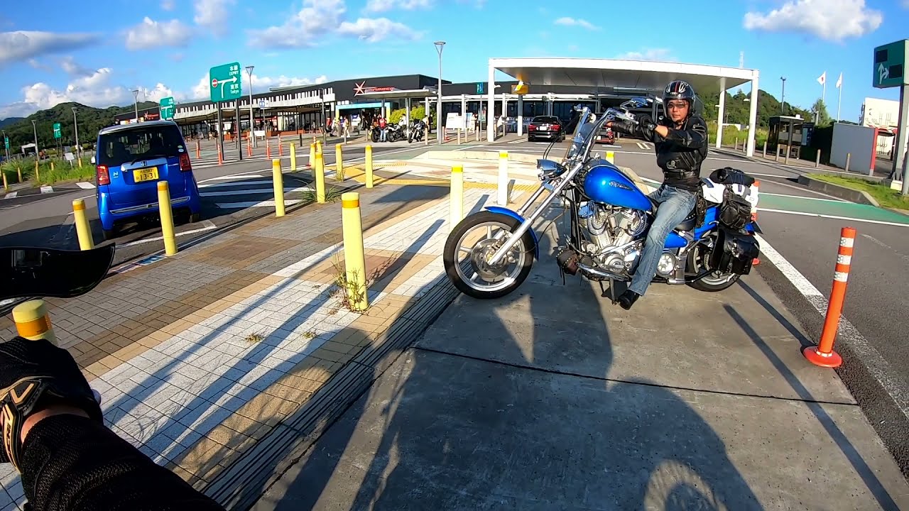 Yamaha Roadstar Wildstar XV1600 XV1700 愛知⇒埼玉ロングツー 国産 アメリカン ツーリング